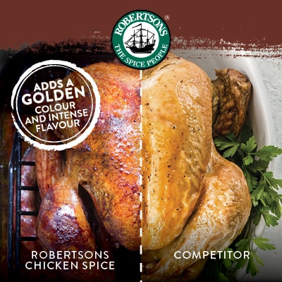 Robertsons Chicken Spice (Pouch) - Robertsons is the trusted spice brand that consistently delivers flavour and colour.